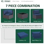 7-Piece All-Weather Outdoor Patio Furniture Set