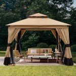 10'x10' Outdoor Gazebo with Netting by ABCCANOPY