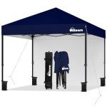 Navy Blue 10x10ft Pop Up Canopy Tent