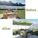 YardJoyliz Waterproof Patio Canopy for Kids Playhouse