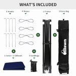 Navy Blue 10x10ft Pop Up Canopy Tent