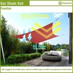 FLORALEAF 10' x 13' Waterproof Sun Shade Sail