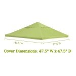 YardJoyliz Waterproof Patio Canopy for Kids Playhouse