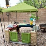 YardJoyliz Waterproof Patio Canopy for Kids Playhouse