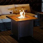 Bali Outdoors 32" Propane Gas Fire Pit Table