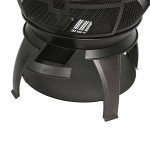 BALI OUTDOORS Wooden Fire Pit for Patio