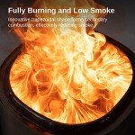 EAST OAK 21'' Smokeless Outdoor Fire Pit