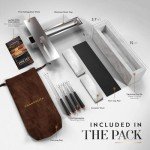 Portable Tabletop Fire Pit with Roasting Sticks