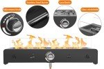 Onlyfire 28" Outdoor Gas Fire Pit Table