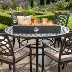 Onlyfire 28" Outdoor Gas Fire Pit Table
