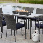 Onlyfire 28" Outdoor Gas Fire Pit Table