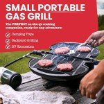 Portable Propane Gas Grill for Camping and Tailgating