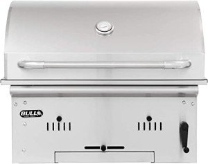 Bull 30-Inch Built-In Charcoal Grill Bison Series