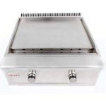 30-Inch Natural Gas Outdoor Griddle with Illuminated Knobs