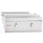 30-Inch Natural Gas Outdoor Griddle with Illuminated Knobs