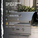 Coyote 28-Inch Built-In Propane Grill