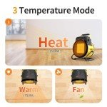 Buyplus 1500W Portable Outdoor Patio Heater