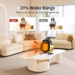 Buyplus 1500W Portable Outdoor Patio Heater