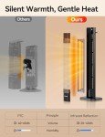 VAGKRI Infrared Patio Heater with Remote Control