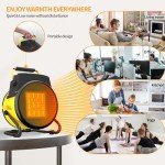 Buyplus 1500W Portable Outdoor Patio Heater