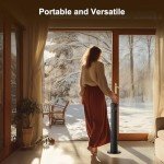 Infrared Electric Patio Heater with Remote Control