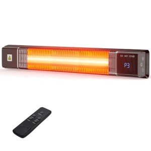 Uthfy 1500W Wall Mounted Outdoor Patio Heater