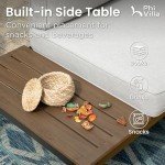 6-Piece Light Grey Metal Outdoor Sectional Sofa Set