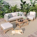 Sophia & William 5-Piece Outdoor Patio Set