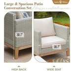 Sophia & William 5-Piece Outdoor Patio Set