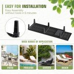 Adjustable Outdoor Chaise Lounge Chairs - Set of 2