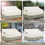 Waterproof 3-Seater Sofa Cover for Patios
