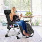 Slsy Zero Gravity Reclining Patio Lounge Chair