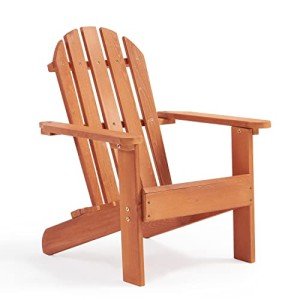 Kid's Outdoor Wooden Adirondack Lounge Chair