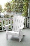 Keter Alpine Adirondack Outdoor Chairs with Cup Holder