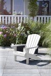 Keter Alpine Adirondack Outdoor Chairs with Cup Holder