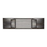 Esme Outdoor Acacia Wood Bench - Dark Gray