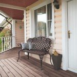 VINGLI 42.5" Outdoor Rose Loveseat Bench