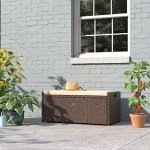 Barton 60 Gallon Outdoor Storage Bench with Cushion
