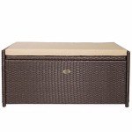 Barton 60 Gallon Outdoor Storage Bench with Cushion