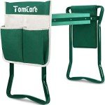 TomCare Foldable Garden Kneeler and Seat with Tool Bag