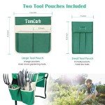 TomCare Foldable Garden Kneeler and Seat with Tool Bag