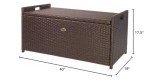 Barton 60 Gallon Outdoor Storage Bench with Cushion