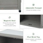 Outdoor Storage Cabinet and Potting Bench Table