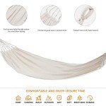 Colel Cotton Canvas Portable Hammock with Carry Bag
