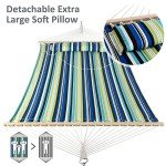 SUNCREAT Lightweight 2-Person Hammock with Stripes