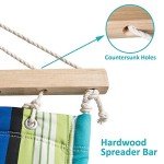 SUNCREAT Lightweight 2-Person Hammock with Stripes