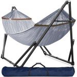 Tranquillo Portable Double Hammock with Stand