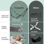 Tranquillo Portable Double Hammock with Stand