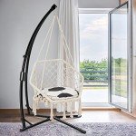 Eusuncaly Heavy Duty Hanging Hammock Chair Stand