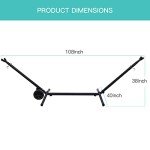 Wilsall Heavy-Duty Portable Hammock with Stand